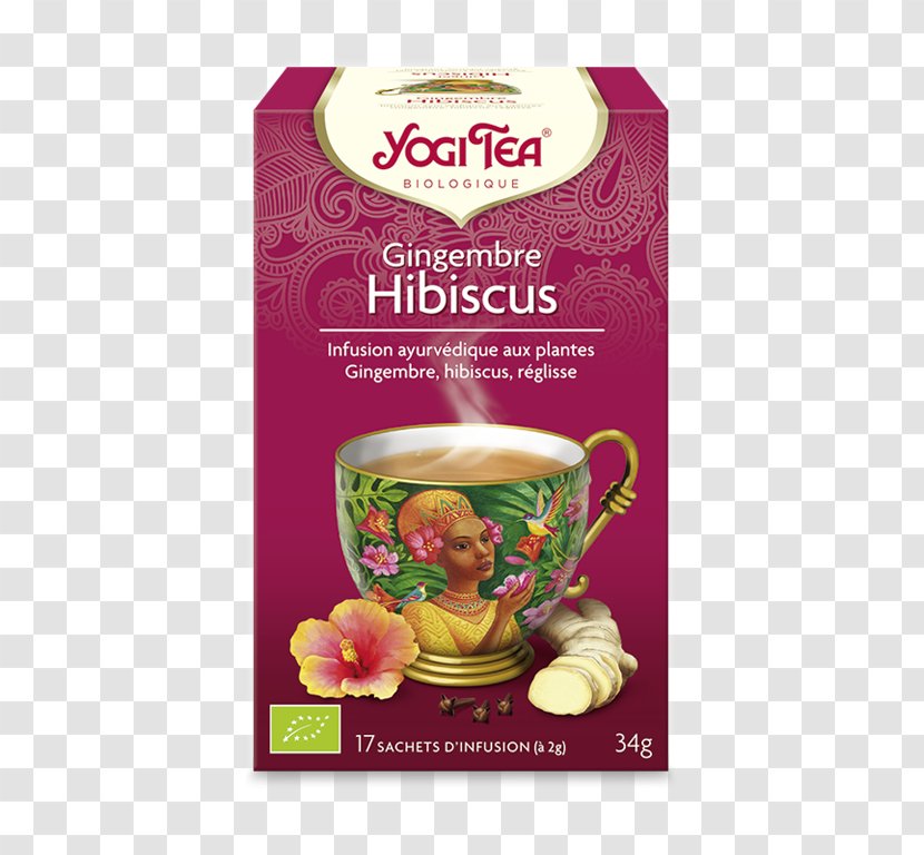 Yogi Tea Green Herbal Rose Hip - Bag - Hibiscus Transparent PNG