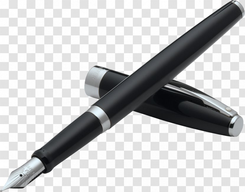 Paper Pens Quill Nib Clip Art - Hand With Pen Transparent PNG