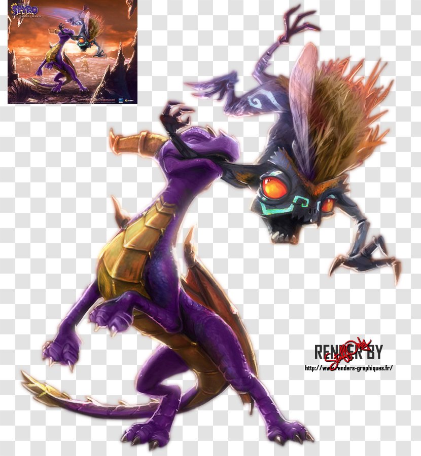 The Legend Of Spyro: Darkest Hour Spyro 2: Ripto's Rage! Dragon Video Game Art Transparent PNG