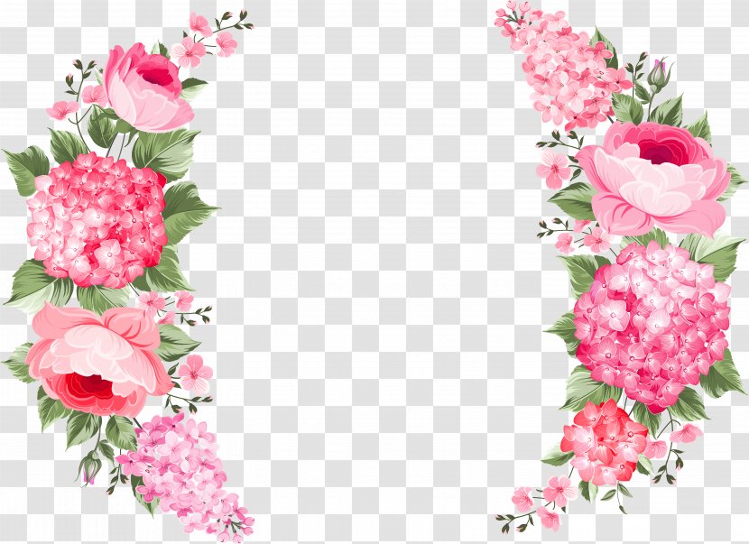 Pink Flowers Floral Design - Plant - Flower Transparent PNG