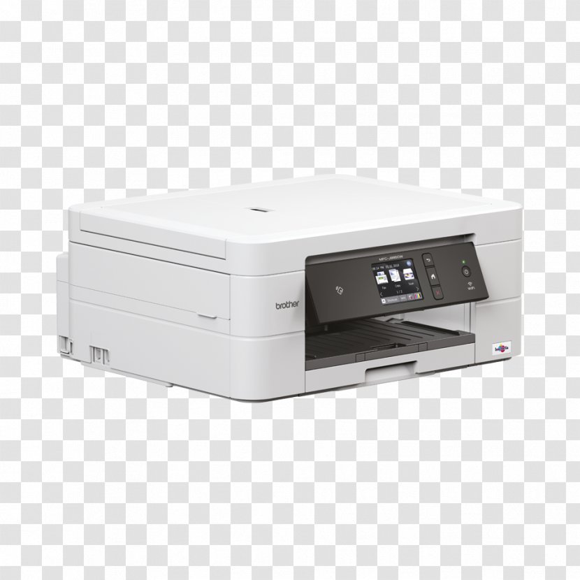 Inkjet Printing Multi-function Printer Brother Industries - Electronic Device - Automatic Document Feeder Transparent PNG