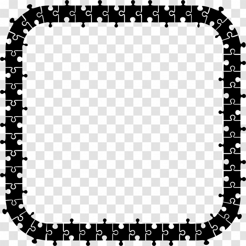 Jigsaw Puzzles Picture Frames Clip Art - Rectangle - Game Transparent PNG