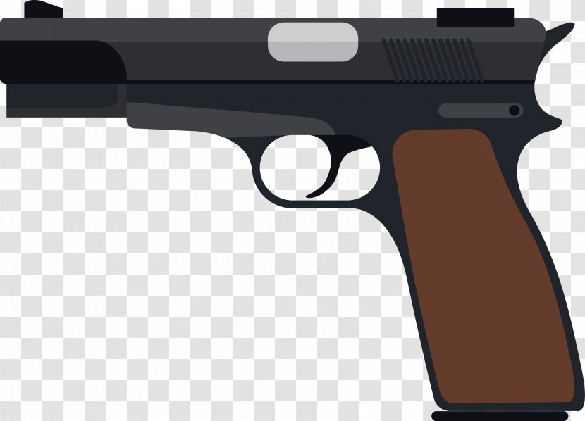 Beretta M9 92 Weapon Firearm - Military Weapons Transparent PNG