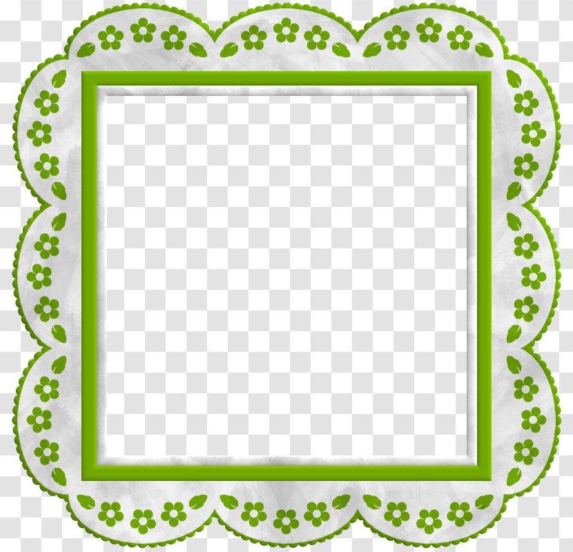 Background Green Frame - Video - Picture Rectangle Transparent PNG