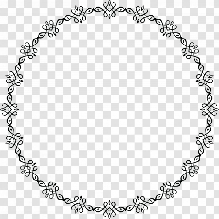Ornament Clip Art - Oval - Circle Frame Transparent PNG