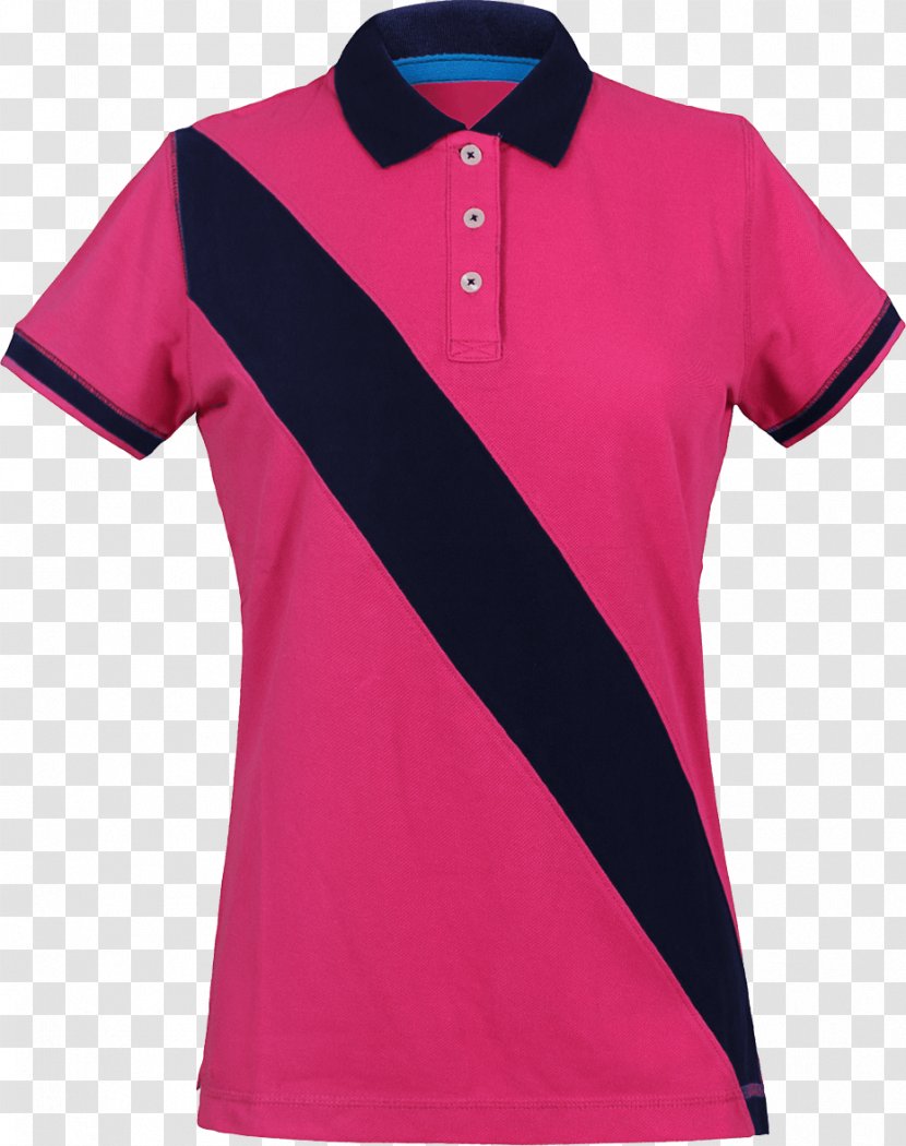 Polo Shirt T-shirt Embroidery Collar Sleeve - Woman Transparent PNG