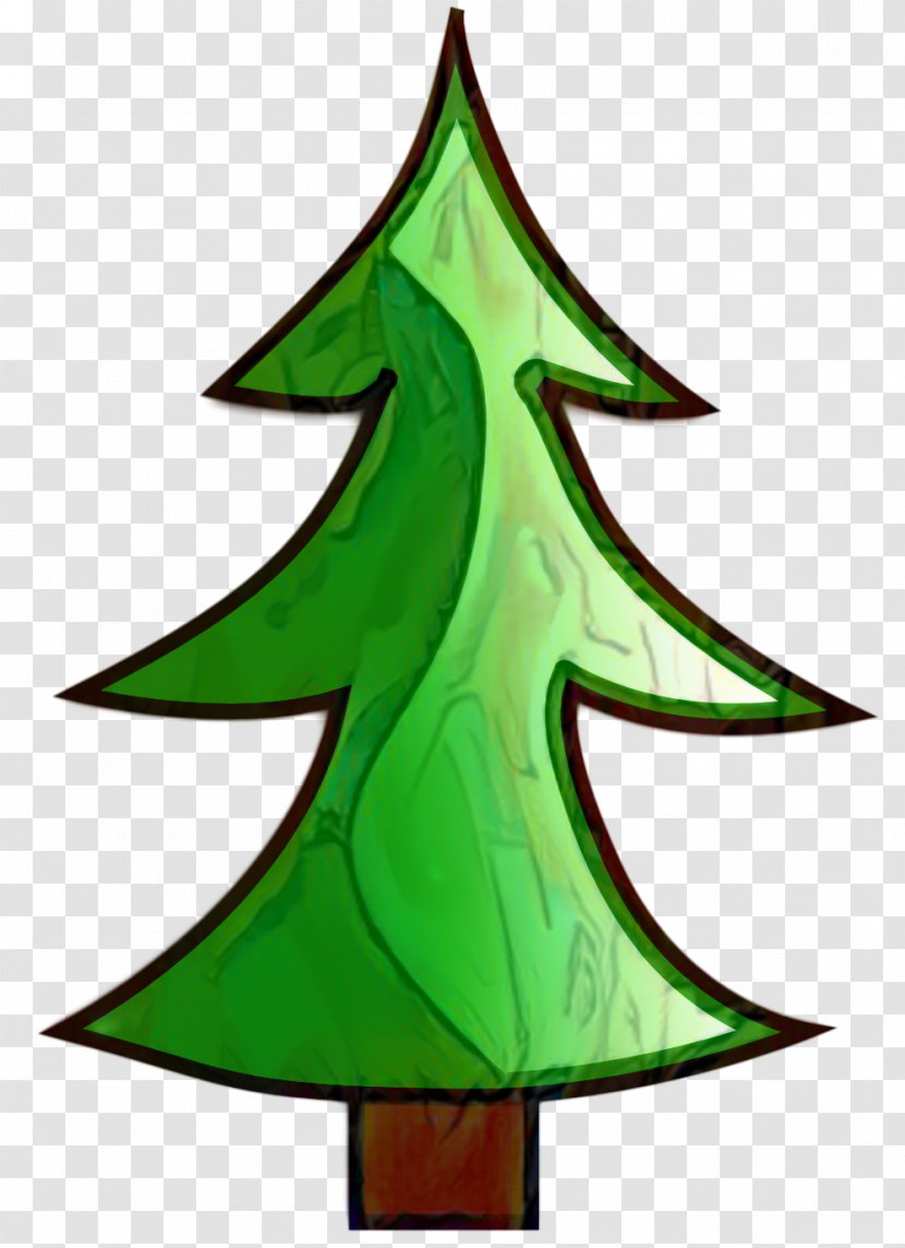 Drawing Christmas Tree - Evergreen - Conifer Transparent PNG