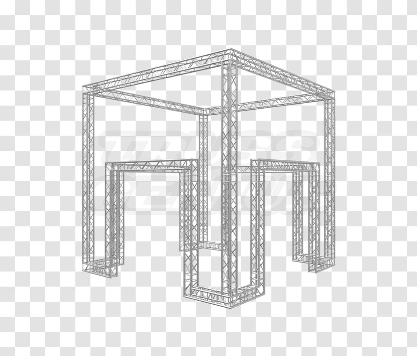 Truss Structure Trade Price - Rectangle - Exhibition Booth Design Transparent PNG