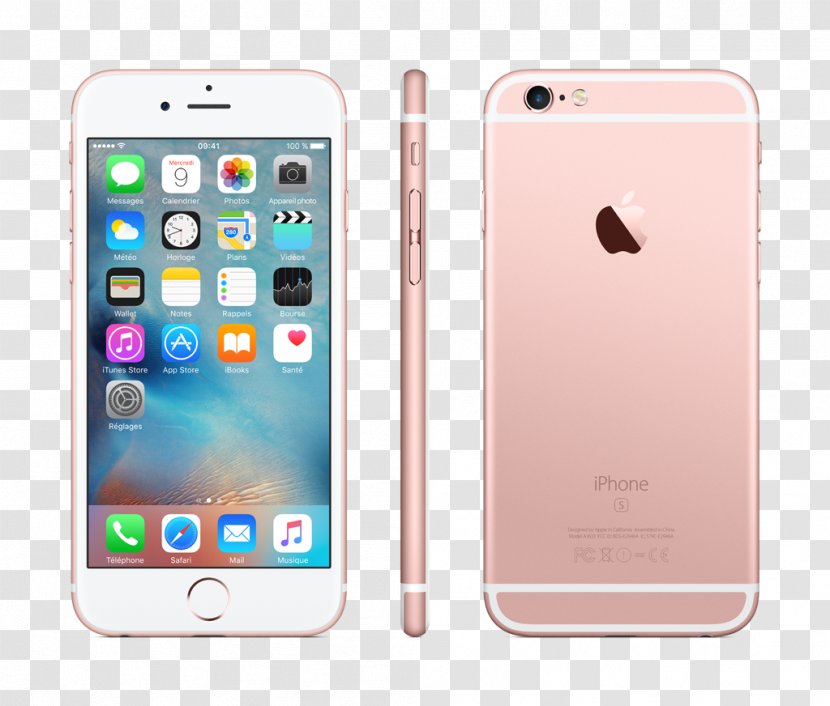 IPhone 6 Plus 6s Apple Telephone - Rose Gold - Iphone Transparent PNG