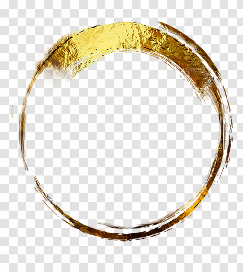 Bangle Jewellery Clothing Accessories Bracelet Metal - Human Body - Gold Circle Transparent PNG