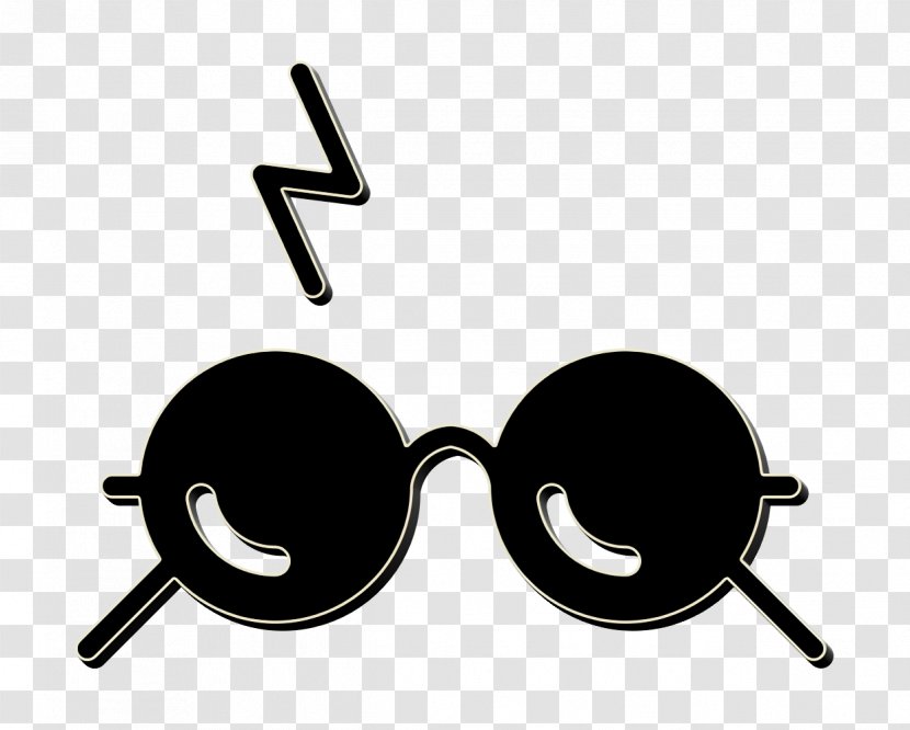 Glasses Icon Harry Potter - Aviator Sunglass Goggles Transparent PNG