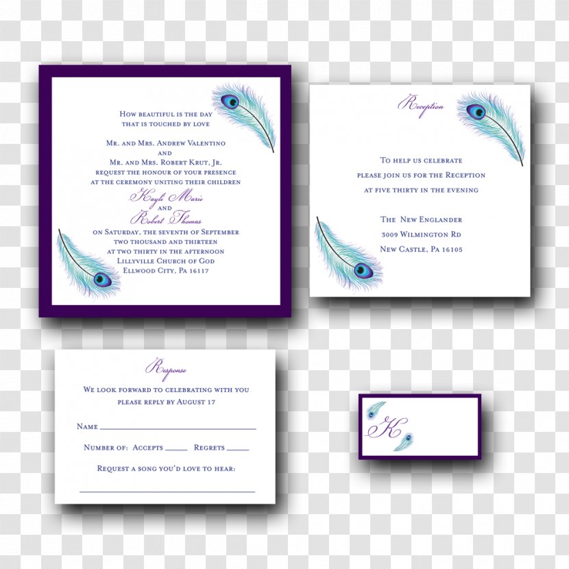 Brand Font - Text - Wedding Invitation Set Transparent PNG