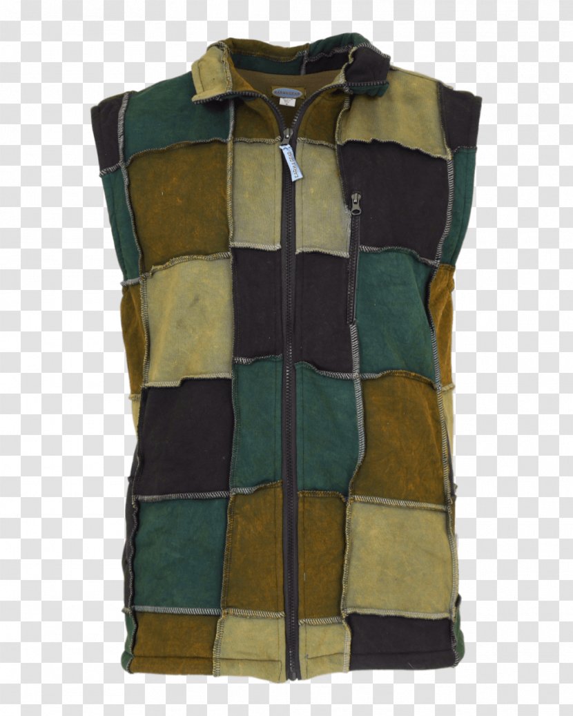 Hoodie Jacket Polar Fleece T-shirt Gilets - Vest - Patchwork Transparent PNG