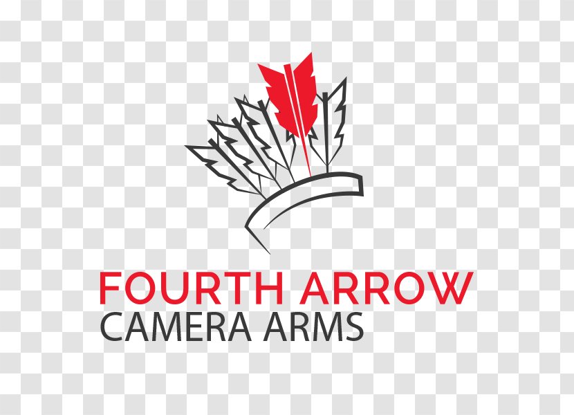 Logo Fourth Arrow Camera Arms Brand Font - Images Arrows Going Both Ways Transparent PNG
