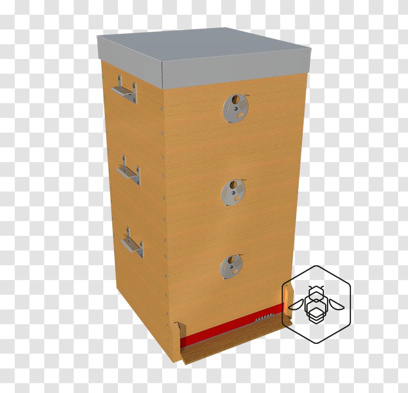 Western Honey Bee Beehive Beekeeping Hive Frame - Ul Transparent PNG