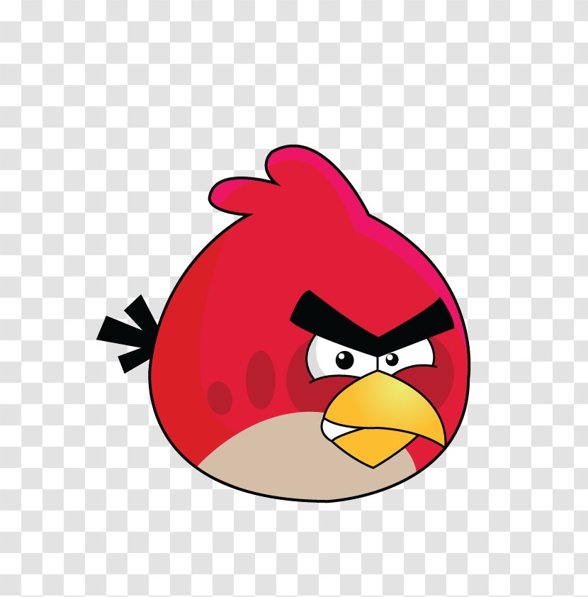 Angry Birds Northern Cardinal Clip Art - Video Game Transparent PNG
