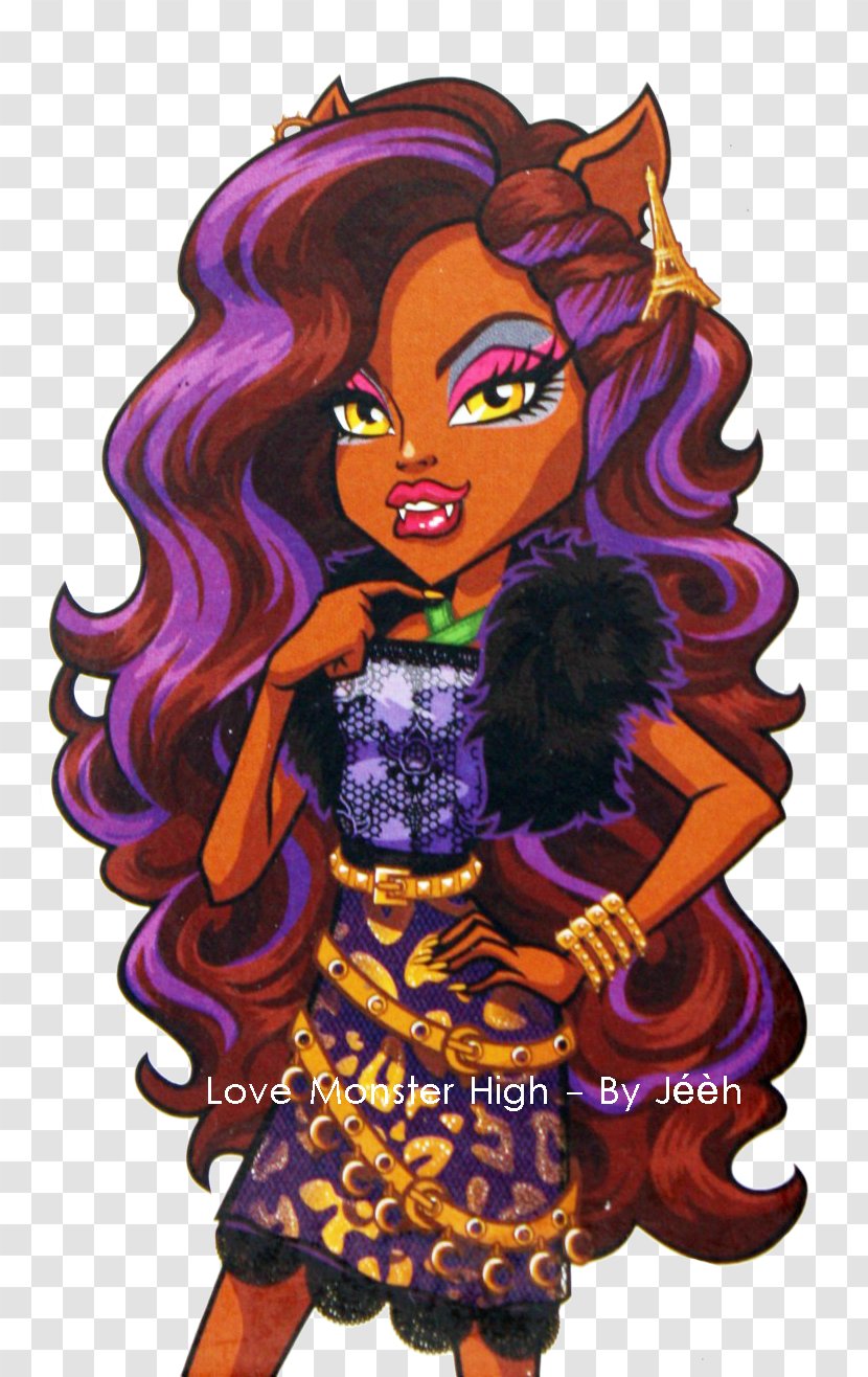 Monster High Original Gouls CollectionClawdeen Wolf Doll Cleo DeNile - Bratzillaz House Of Witchez Transparent PNG