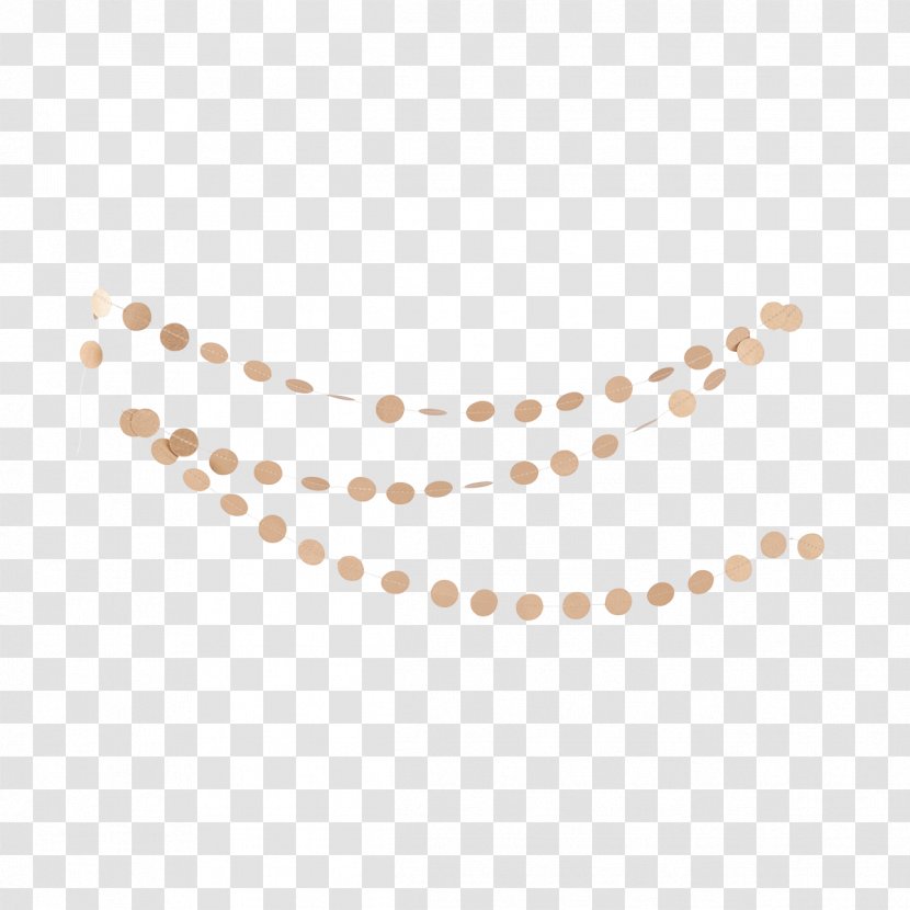 Garland Paper Gold Christmas House - Necklace Transparent PNG