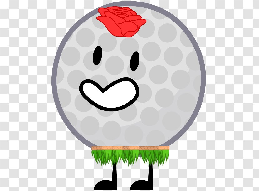 Battle For Dream Island Golf Balls Clip Art - Tennis - Bfb Bfdi Transparent PNG