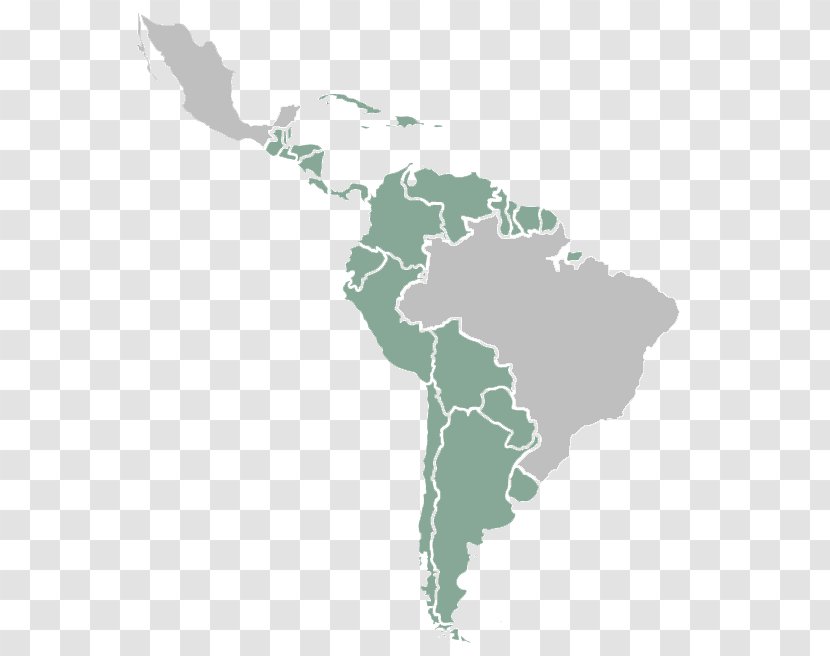 South America United States Latin Map - Country Transparent PNG