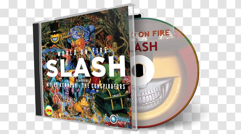 World On Fire Dik Hayd Records Slash Feat. Myles Kennedy And The Conspirators STXE6FIN GR EUR - Stxe6fin Gr Eur Transparent PNG
