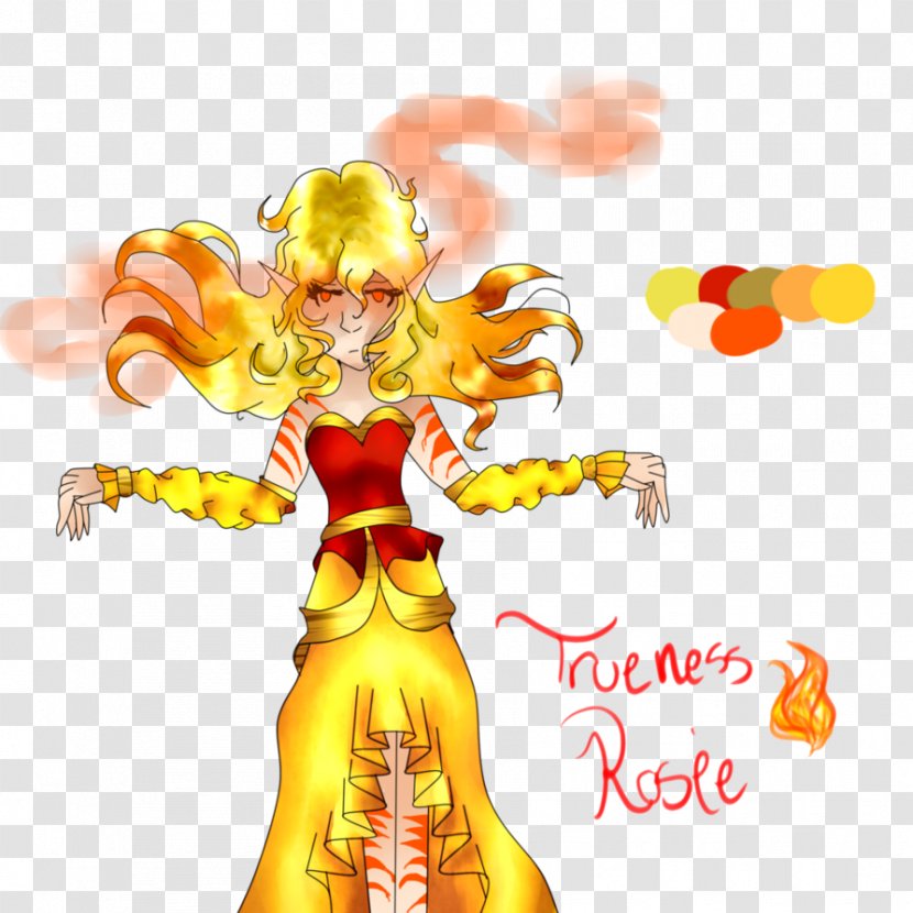 DeviantArt Illustration Yellow Cartoon - Rosie Transparent PNG