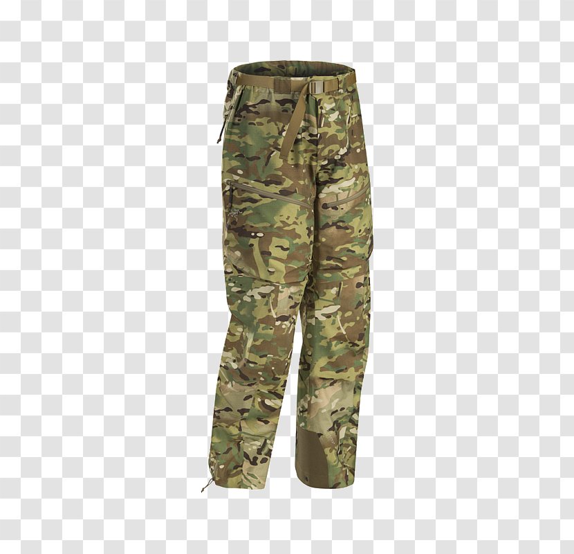 Arc'teryx MultiCam Tactical Pants Hoodie - Military Camouflage - Jacket Transparent PNG
