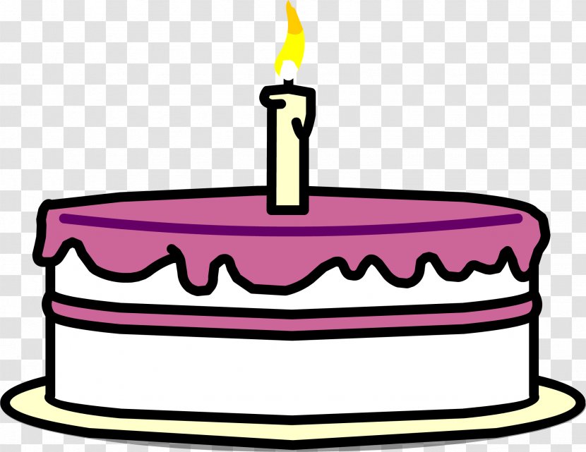 Pink Birthday Cake - Torte Dessert Transparent PNG
