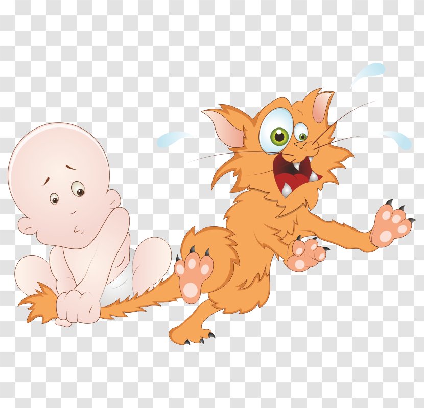 Whiskers Cat Kitten Clip Art - Mythical Creature Transparent PNG