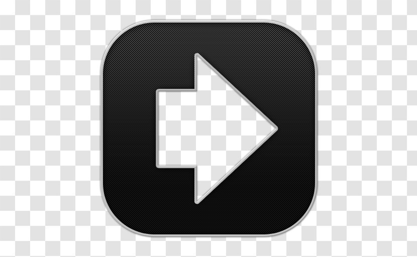 Square Angle Symbol - Youtube - Arrow Next 3 Transparent PNG