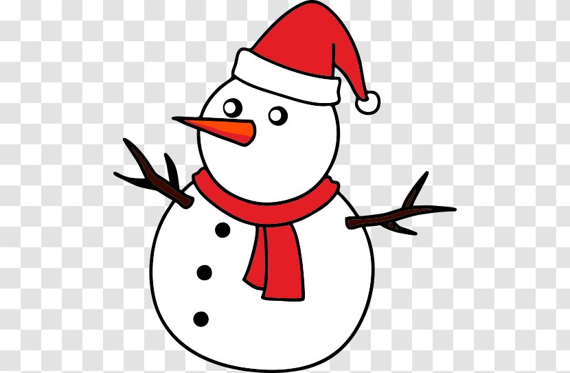 Snowman Drawing Christmas Cartoon - Beak Transparent PNG