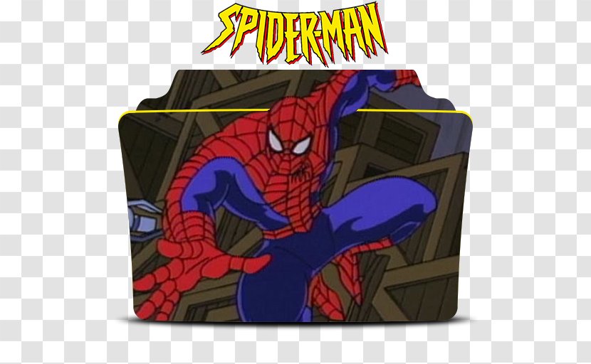 Spider-Man In Television Mary Jane Watson Show Animated Series - Spiderman Back Black - Icon Transparent PNG