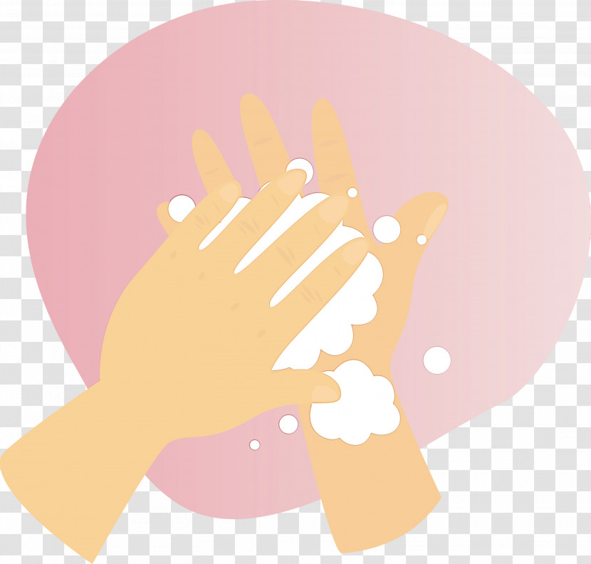 Hand Model Drawing Cartoon Hand Washing Hand Transparent PNG