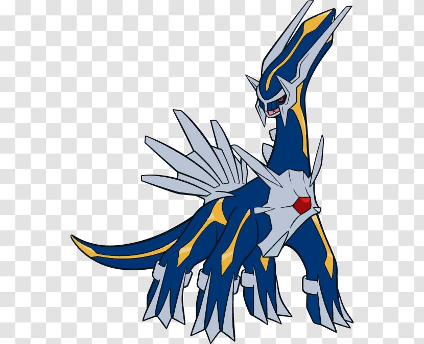 Dialga Et Palkia Pokémon Giratina - Darkrai - Mythical Creature Transparent PNG