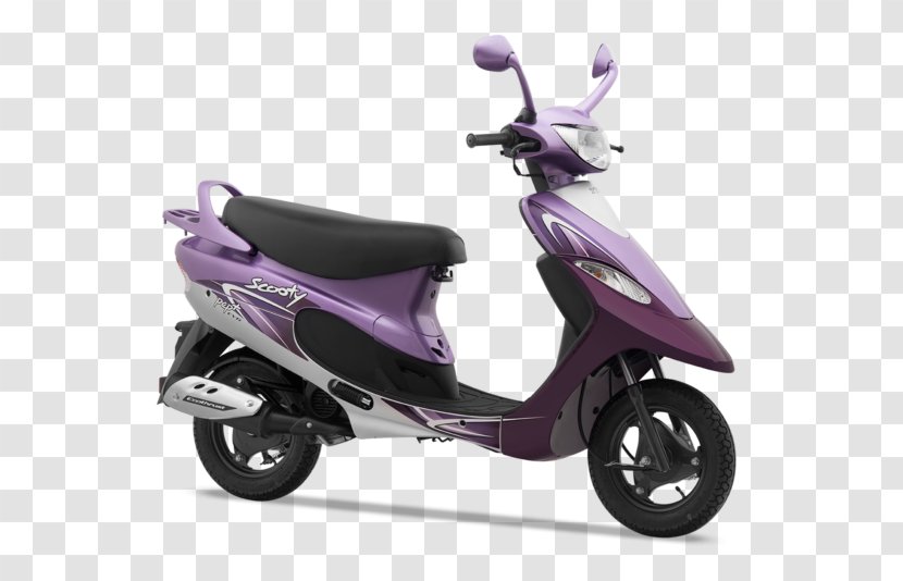Scooter Car TVS Scooty Motor Company Motorcycle Transparent PNG
