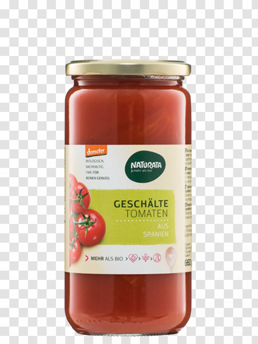 Tomato Juice Ketchup Organic Food Purée - Chutney Transparent PNG