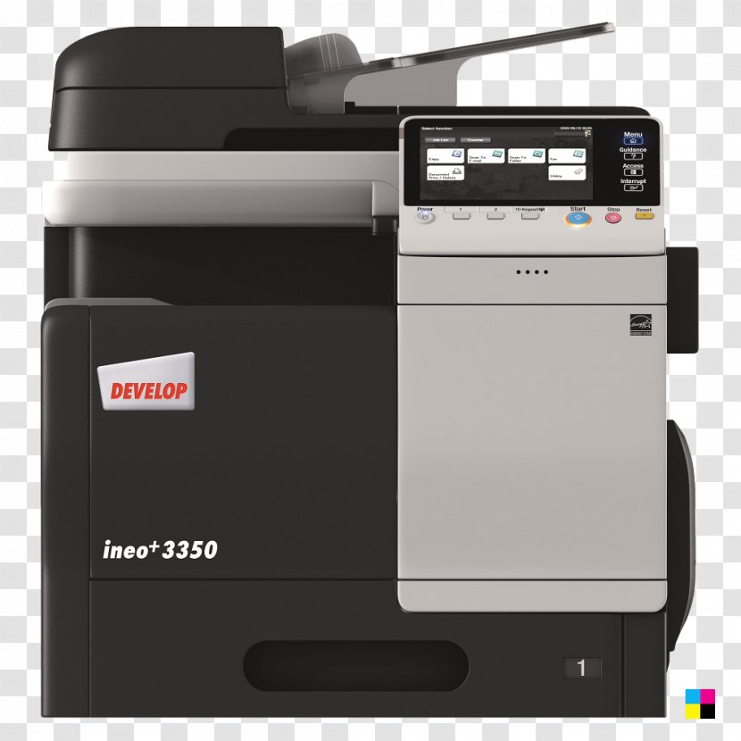 Multi-function Printer Konica Minolta Printing Photocopier Transparent PNG