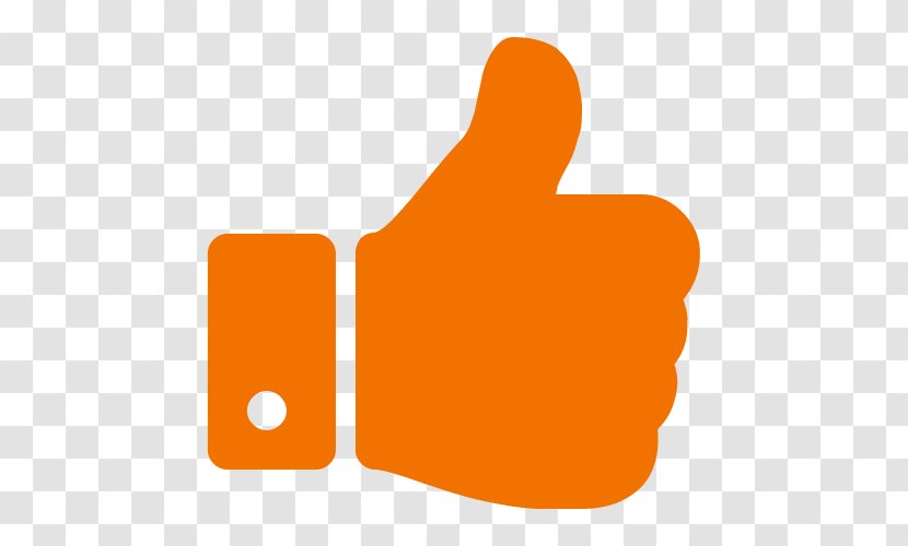 Thumb Signal Font Awesome - Thumbs Up Transparent PNG