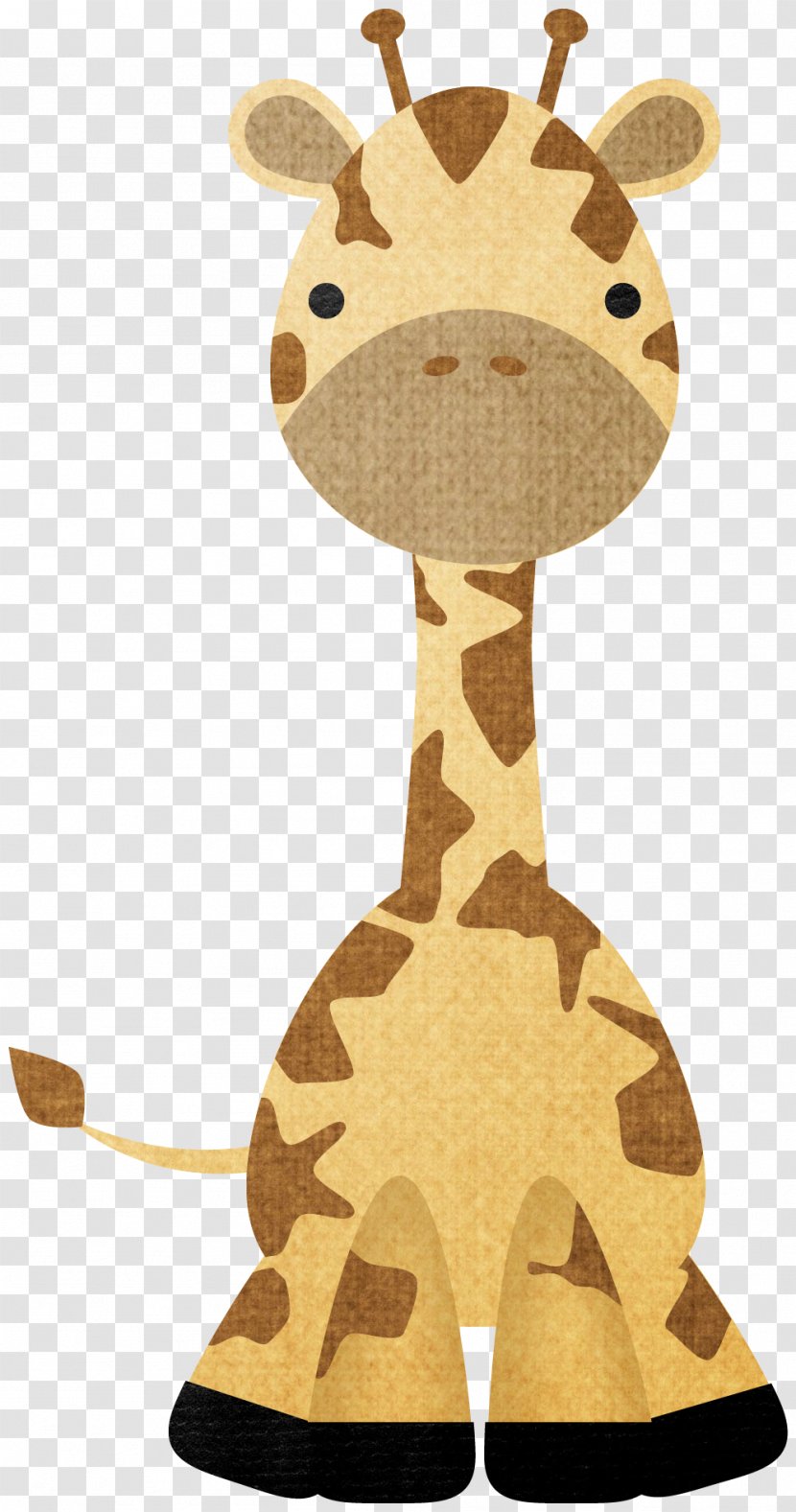 Giraffe Digital Art - Neck - Brown Transparent PNG