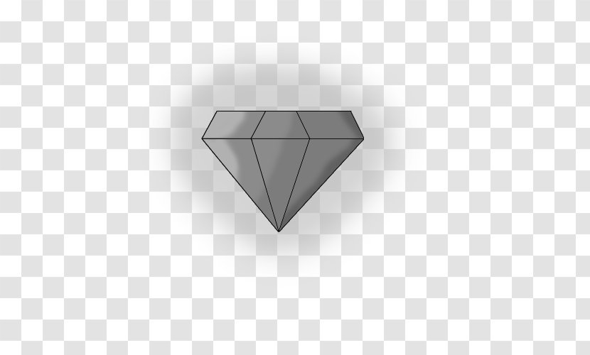 Line Triangle - White Gem Transparent PNG