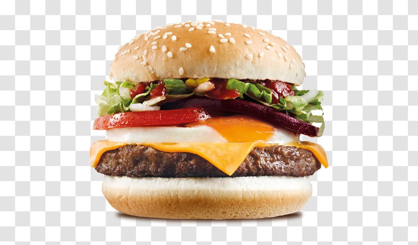 Cheeseburger Kiwiburger Hamburger Buffalo Burger Whopper - Breakfast Sandwich - And Coffe Transparent PNG