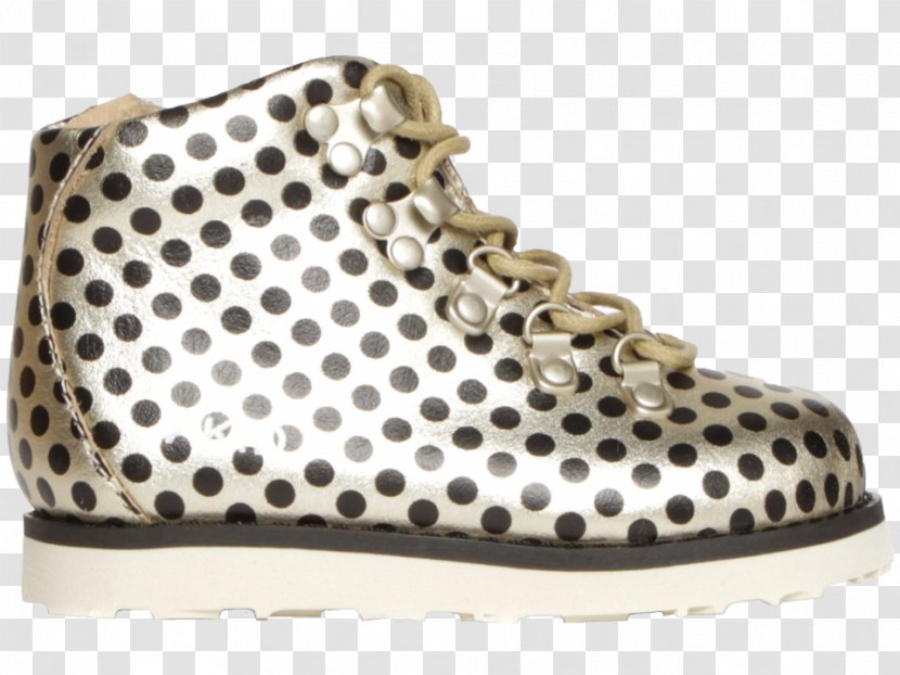 Footwear Shoe Strap Child Boot - Walking - GOLD DOTS Transparent PNG