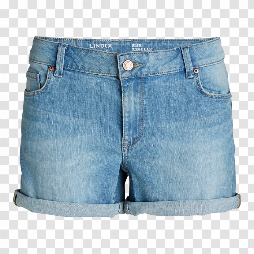Jeans Denim Bermuda Shorts Pocket - Trousers Transparent PNG