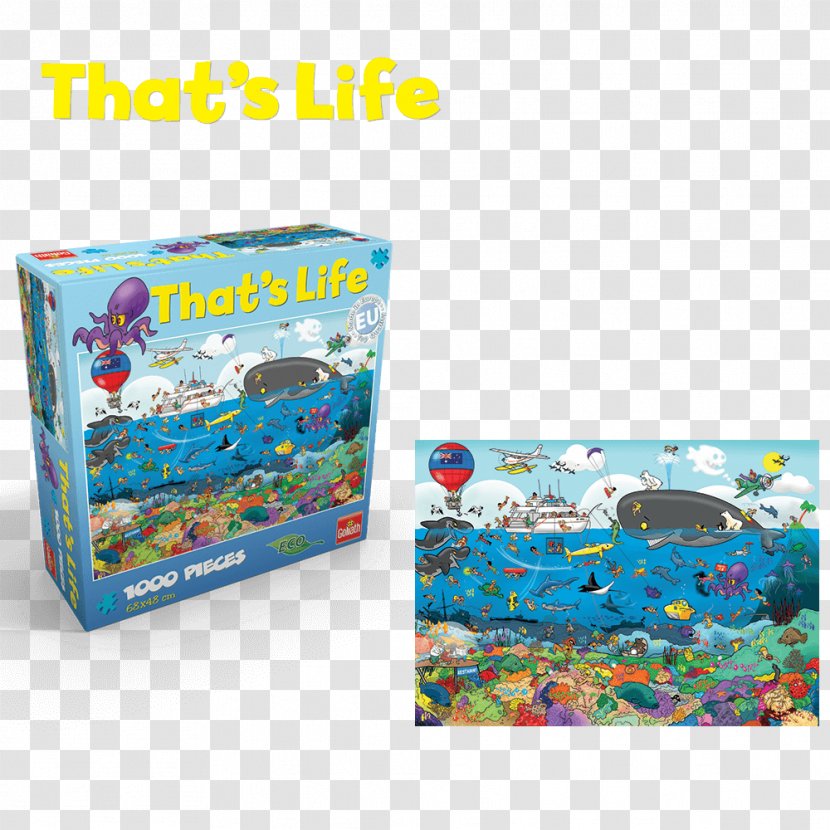 Jigsaw Puzzles Great Barrier Reef That's Life Toy - Plastic Transparent PNG