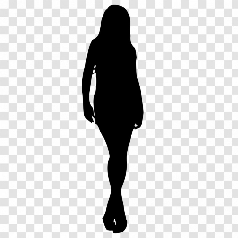 Silhouette Woman Female Clip Art - Cartoon Transparent PNG