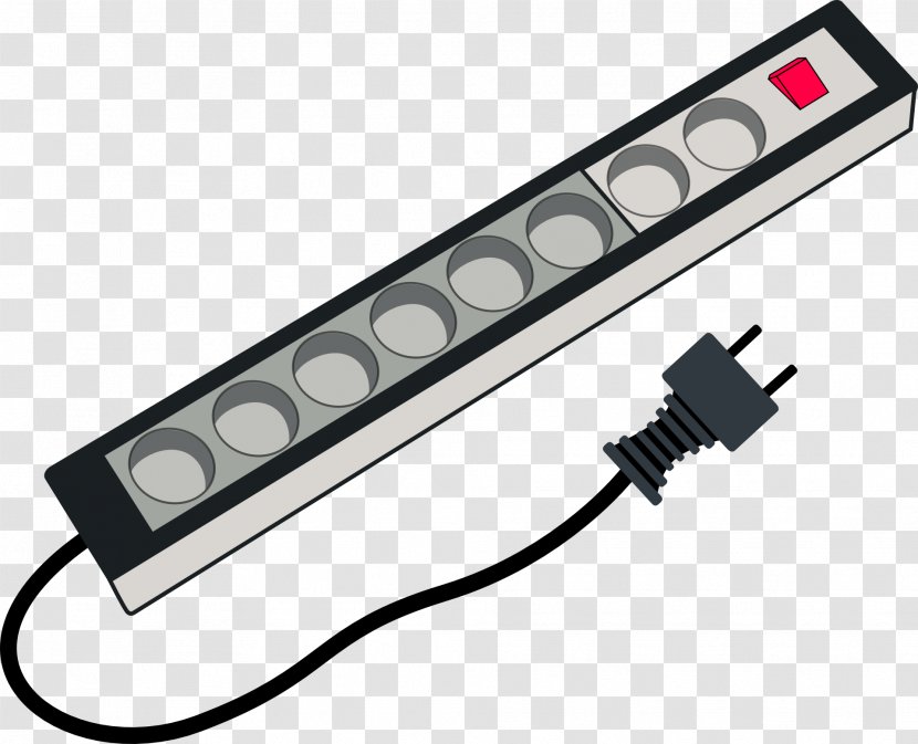 Extension Cords Power Cord AC Plugs And Sockets Electrical Cable Clip Art - Technology - Socket Transparent PNG