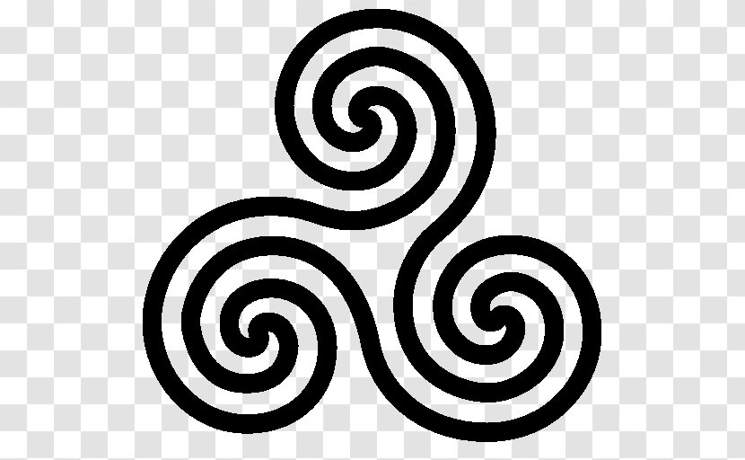 Triskelion Celtic Knot - Area - Symbol Transparent PNG