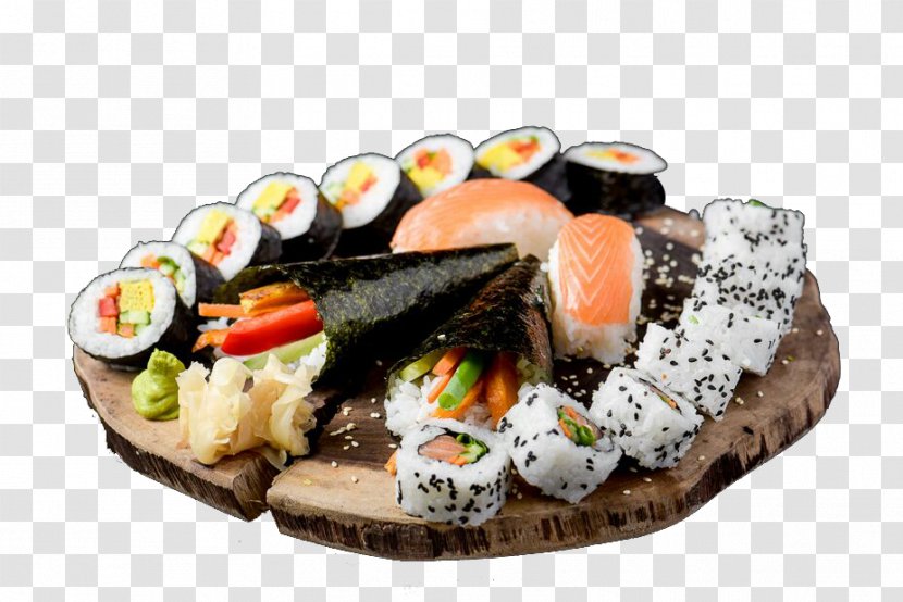 California Roll Gimbap Sushi 07030 Comfort Food - Cuisine Transparent PNG
