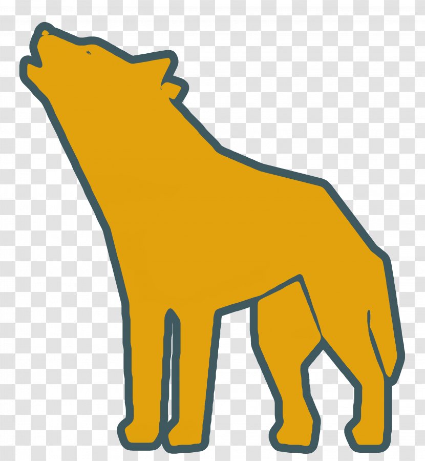 Dog Dingo Red Fox Dublin Clip Art - Yellow Transparent PNG