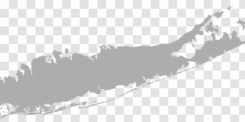 Long Island Rail Road Queens Blank Map - Boroughs Of New York City Transparent PNG